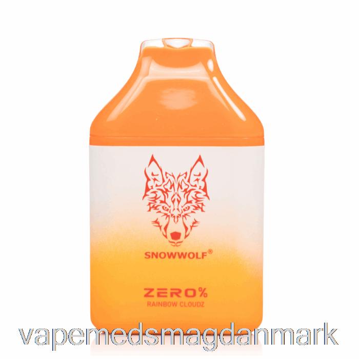 Engangs Vape Danmark Snowwolf Zero 5500 0% Nikotinfri Engangs Regnbueskyz